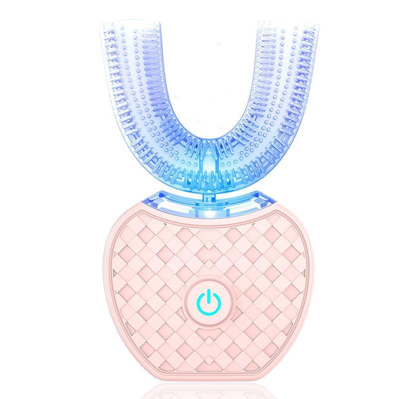 Szczoteczka Elektryczna 360° U-Shape | Wybielanie z LED | Darmowa Dostawa – TECHULO”